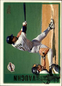 1997 Topps San Diego Padres Baseball Card #397 Greg Vaughn 