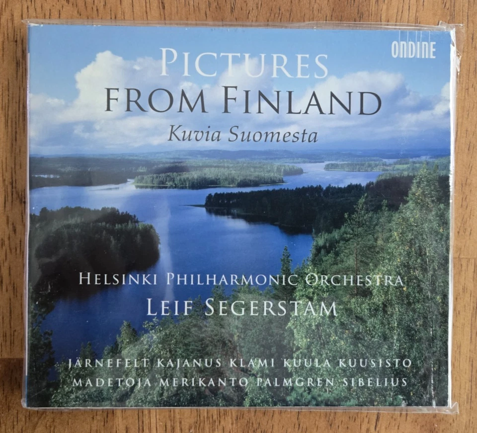 Pictures From Finland CD, Leif Segerstam, Helsinki Philharmonic Orchestra Foto 1 de 2