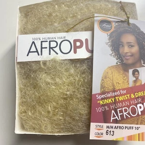 Femi_Colección AFRO_PUFF_100%_Cabello Humano_10"_#613 - Imagen 1 de 8