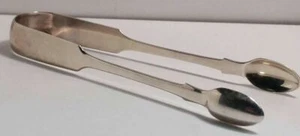 Pinzas de azúcar Newcastle de plata de ley 1854 - sin monograma - Imagen 1 de 3