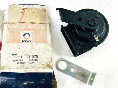 NOS DELCO 1984-86 CORVETTE KLAXON HORN 1999729 - Image 1 of 4