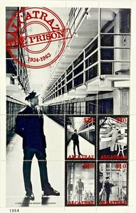 Cinderella Poster Stamp The Prison Alcatraz 1934 - 1963 Limited Ed. 1964/5000 - Picture 1 of 8