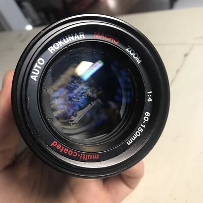 rokunar 1:4 60 - 150mm ricoh lente zoom macro F 4 W estojo feito no Japão - Imagem 1 de 4
