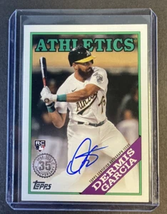 2023 Topps Update Dermis Garcia Rookie 1988 Auto #88BA-DG - Picture 1 of 2