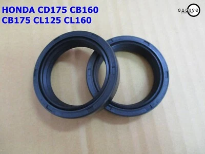 Fit HONDA CD175 CB160 CB175 CL125 CL160  FRONT FORK SEAL SET  **sa3921** - Image 1 of 4