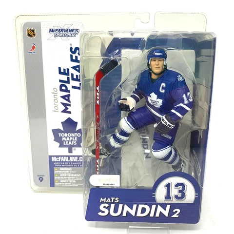 Mcfarlane NHL Mats Sundin Toronto Maple Leafs Chase Blue Jersey Series 9 Figure Cover