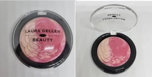 New Laura Geller Baked Gelato Wild Flower Blush - Pink Dahlia Full Size! - Picture 1 of 2
