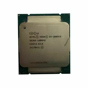 Intel Xeon E5-2603 v3 SR20A 1.60GHz 15Mb six-Core LGA2011-3 CPU Processor - Picture 1 of 1