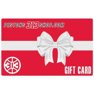 Detroit Pistons $100 Gift Card Pistons Shop Trusted Seller Save - Image 1 of 4