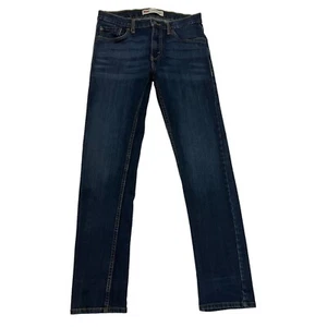 Jeans ajustados azules Levi's 510 para niños 16R 28W 29L denim elástico - Imagen 1 de 12