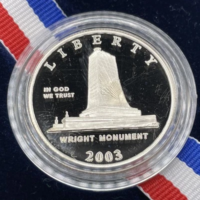 2003 United States Men First Flight Continental Commemorative Coin Program US - Image 1 of 4
