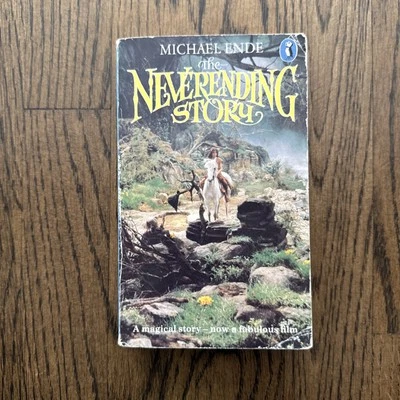 The Neverending Story by Michael Ende Vintage 1985 Paperback Movie Tie-In Puffin - Image 1 of 4