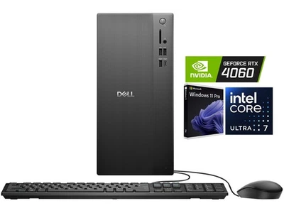 Dell Tower Plus Desktop Intel Core Ultra 7 265F Up to 64GB RAM 4TB SSD RTX 4060 - Image 1 of 4