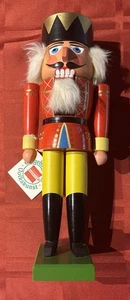 German Nutcracker, 12 Inches, VEB KWO Olbernbau, Erzgebirg Vintage - Picture 1 of 6