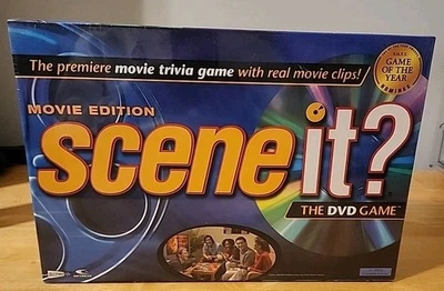 Scene It ? Movie Edition DVD Family Game New Sealed In Box - Image 1 of 4