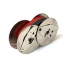 Red / Black Ribbon on METAL SPOOLS for Burroughs Adding Machine Vtg Calculator