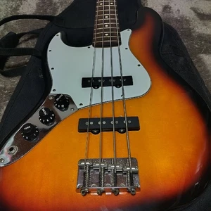 Fender Jazz Bass Left-Handed Electric Guitar Vintage Used Japan - Picture 1 of 10