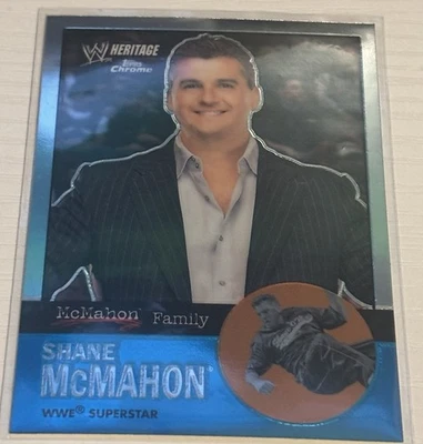 Tarjeta 2007 Topps Chrome Heritage WWE #55 | Shane McMahon | WWF Wrestling  Foto 1 de 2