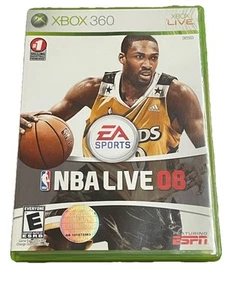 NBA Live 2008 (Microsoft Xbox 360) Videospiel CIB getestet & funktionsfähig gereinigt - Bild 1 von 3