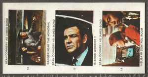 SOMPORTEX-YOU ONLY LIVE TWICE (FILM STRIPS) JAMES BOND 1969-#16#17#18- SCARCE!! - Picture 1 of 2