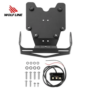 Nummernschild Halterung Halter für Yamaha Tenere XT 700 Z T 7 XTZ 690 2019-2025 - Picture 1 of 22