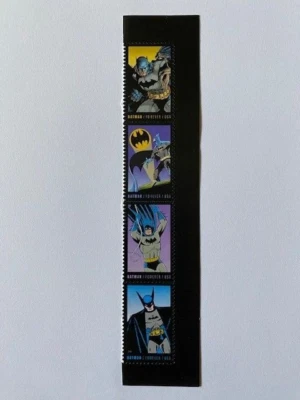 US Scott# 4928-35 Batman DC Comics Strip Of 4 MNH-2014 - Image 1 of 2
