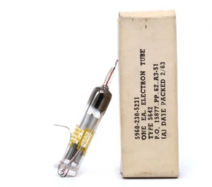 5642 SYLVANIA NOS Tube Röhre Valvula Lampe TSF Valvola Valve 진공관 真空管 电子管 - Picture 1 of 1