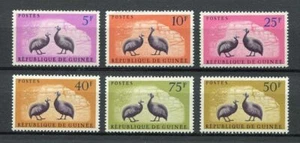 27192) GUINEA 1961 MNH** Nuovi** Birds - Uccelli 6v - Foto 1 di 1