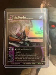 STAR WARS TCG WOTC EMPIRE STRIKES BACK LUKE SKYWALKER (K) 39/210 - FOIL - Picture 1 of 2