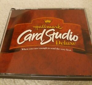 Vintage Sierra Home Hallmark Card Studio Deluxe (PC, 2000) 4 CD set