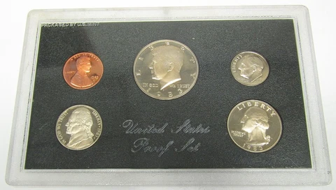 1983 S United States Proof Set NO BOX/COA Cover