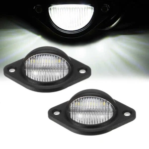 1Pcs 12V LED Number License Plate Light LED Round License Plate Light - Picture 1 of 5