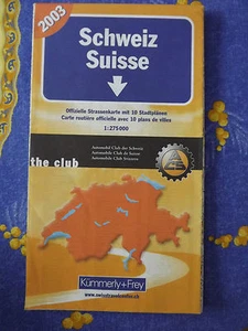 Carte  automobile club de suisse  2003 - Imagen 1 de 1