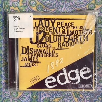 To The Edge And Back by Various (CD, 1988, PolyGram, Import) U2 Radiohead Moist - Image 1 of 4
