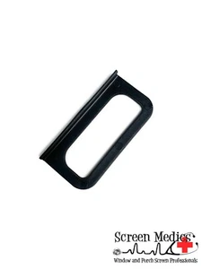 100-Pack Window Screen Pull Tabs - Wide Hollow, Black / Clear VETERAN OWNED CO. - Picture 1 of 9