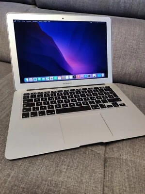 Apple MacBook Air 13" Mitte 2015 Model A 1466 silber, 4GB RAM, 512GB HDD - Bild 1 von 4