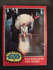 1977 Topps Star Wars Series 2 (Red) -#76- R2-D2 on the rebel starship!