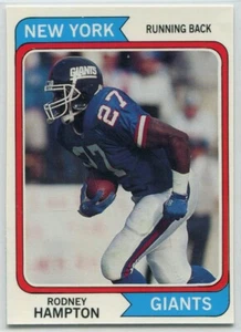 1992 SCD Sports Card Guida Prezzi Mensile #77 Rodney Hampton New York Giants - Foto 1 di 2