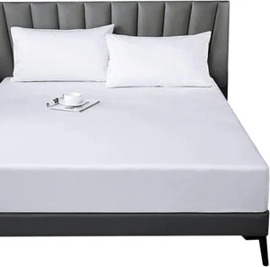 Lirex Fitted Sheet Twin XL Size 100% Egyptian Cotton 400 Thread Count Soft Br... - Picture 1 of 2