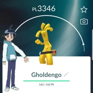 Pokémon GO 🪙 Gholdengo 🪙 Level 40 - 3 Moves - Trade - Picture 1 of 1