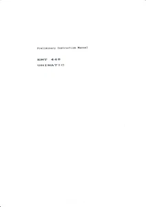 Service Manual-Bedienungsanleitung für EMT 448 - Bild 1 von 1