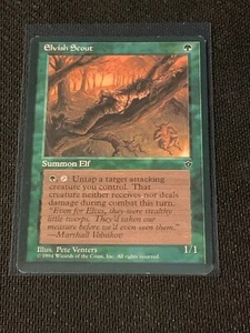 Magic the Gathering Fallen Empires Elvish Scout (Venters) - Bild 1 von 2