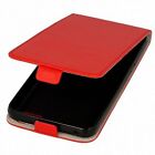Flip Protection Etui na telefon komórkowy Sony Xperia M4 Aqua Czerwone Imitacja skóry Slim Flex Shell