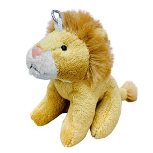 Zoofari - Lion - Stuffed Plush Soft Toy Keychain Keyring Bag Tag 9cm - Picture 1 of 1