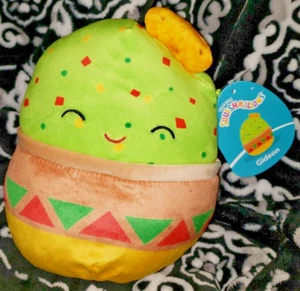 Squishmallow 7 - 8" Gideon The Guacamole Chips KellyToy 2022 Foodie Squad Neu mit Etikett - Bild 1 von 5