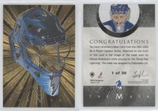 2001-02 ITG Be A Player Between the Pipes The Mask Gold /30 Nikolai Khabibulin