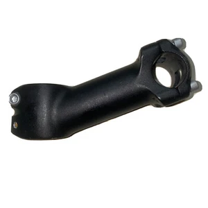 Bicycle bike stem 95mm +/-15 degree 25.4mm 1 1/8th” Black with Bolts Included - Picture 1 of 11