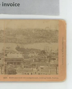 Birdseye Constantinople Looking South Turkey Kilburn Stereoview - Picture 1 of 2