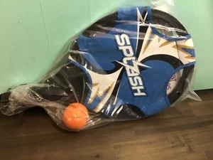 Splash Paddle Set Pool Toys 2 Paddles and Ball Set GOMO Star paddles NEW - Picture 1 of 4