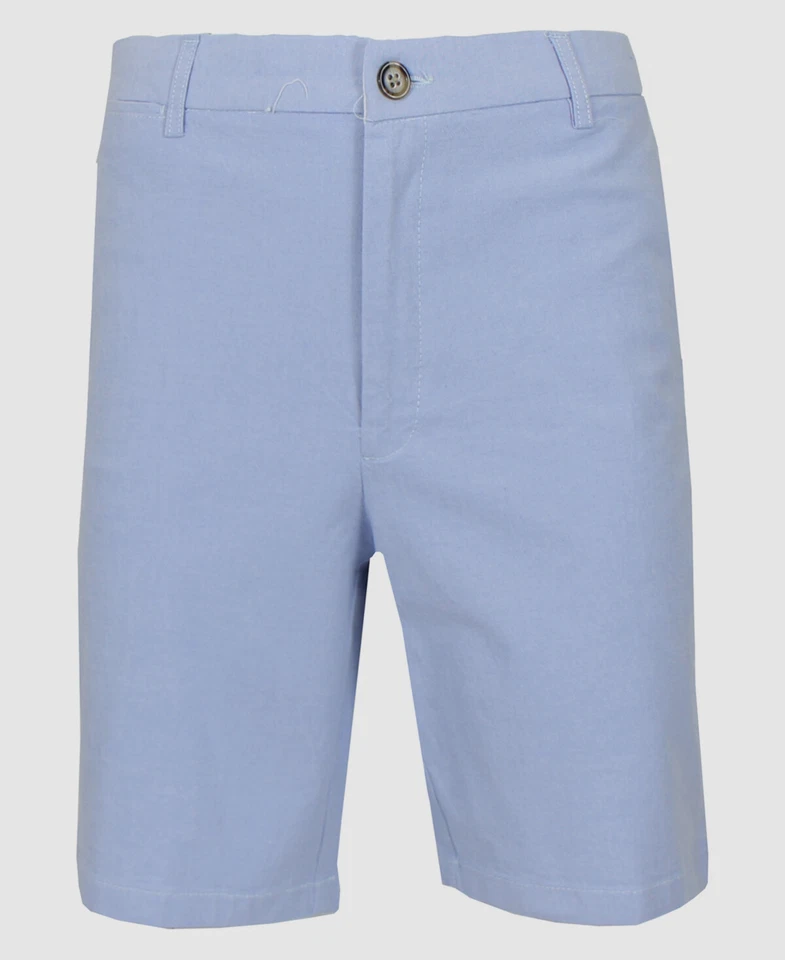 $55 Wicked Stitch мужской синий 2-сторонний гибкая ткань Oxford Chino шорты размер 30 - Изображение 1 из 1